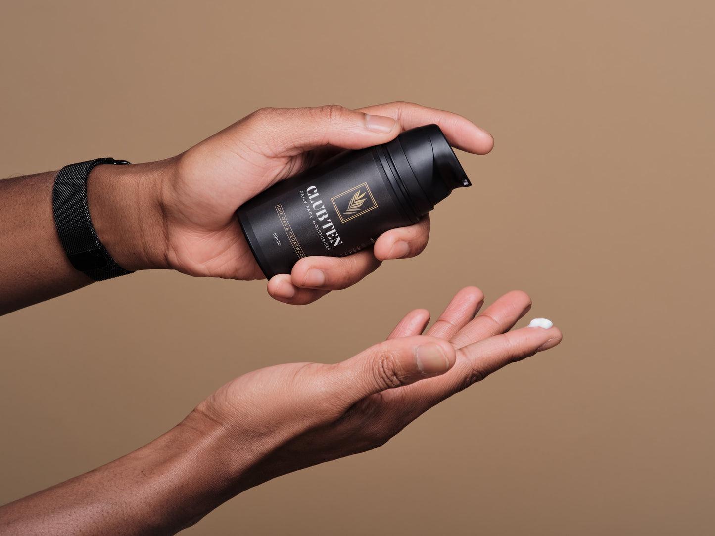 Club Ten Daily Face Moisturiser with Noir Oak and Cedarwood 80ml